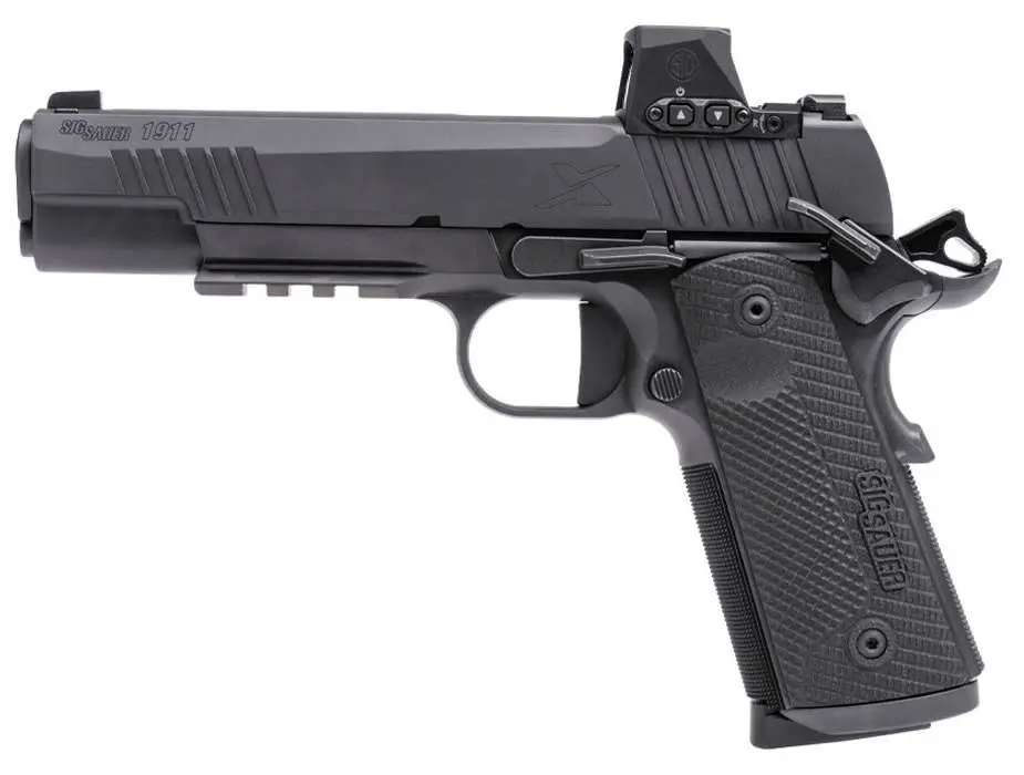 SIG SAUER 1911 X SERIES 45ACP ROMEO-X 5" G10, 2-8RD MAGS